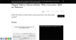 Desktop Screenshot of miguel-valero.es